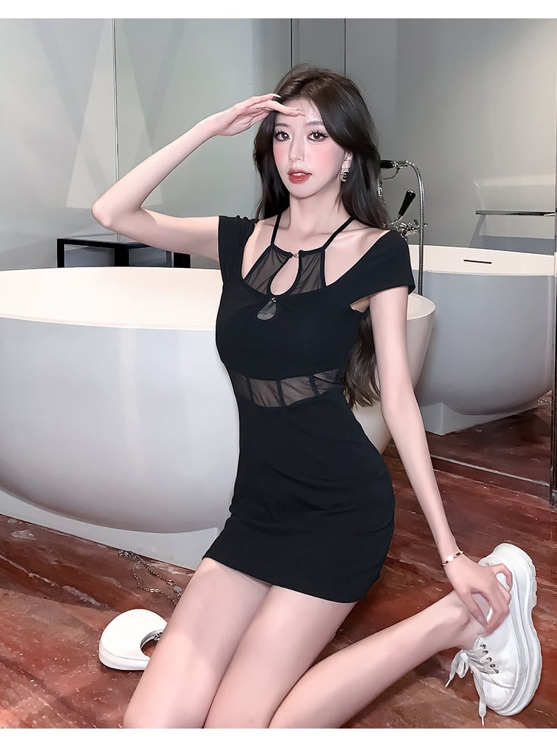 【dress】話題沸騰中 オシャレセクシーデートワンピース　M16795