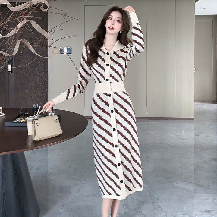 【dress】ニットワンピース　M28206