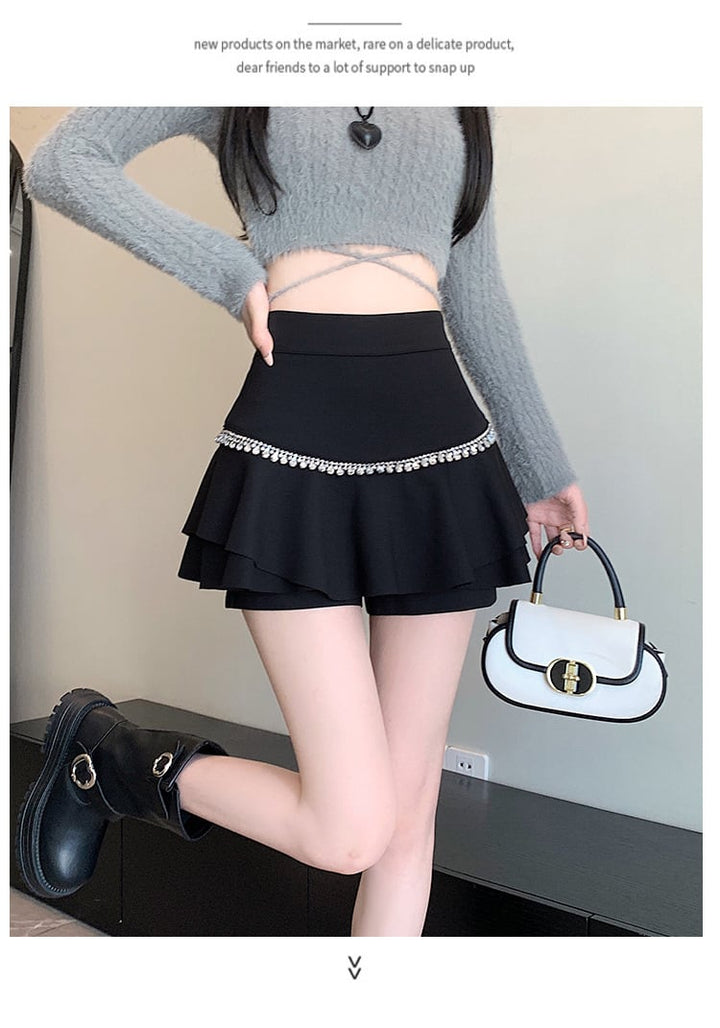 【bottoms】キュロットパンツ　 M26582