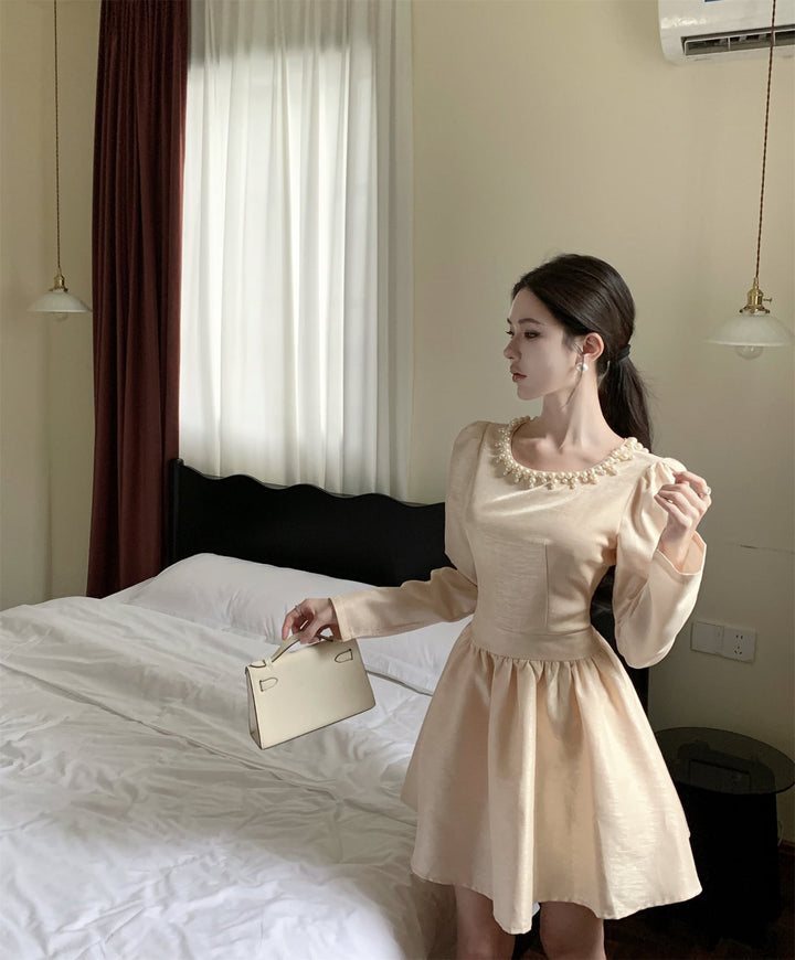 【dress】パールデートワンピース　M26207