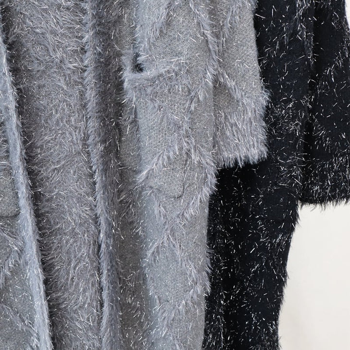 【outer】ロング丈ニットカーデ　M26681