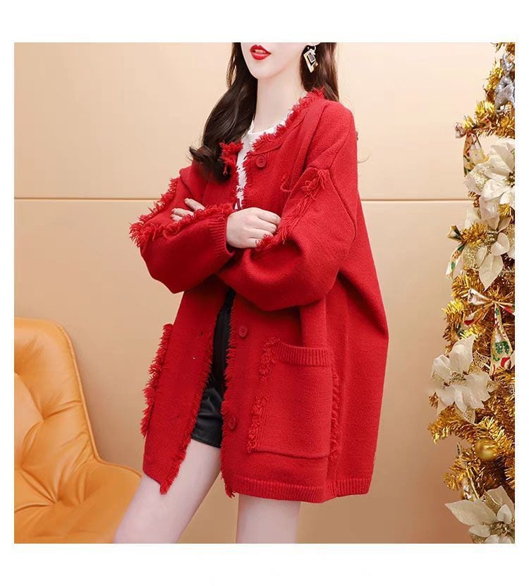 【tops】ニットセーター　M21349