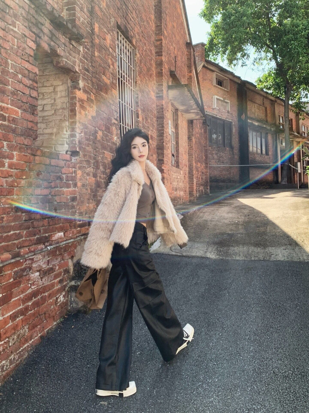 【outer】ファーショートコート　M27964
