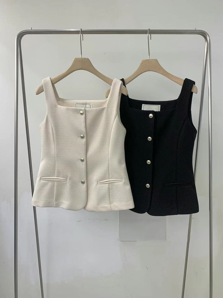 【set】ベスト×ショートパンツセット　M24987