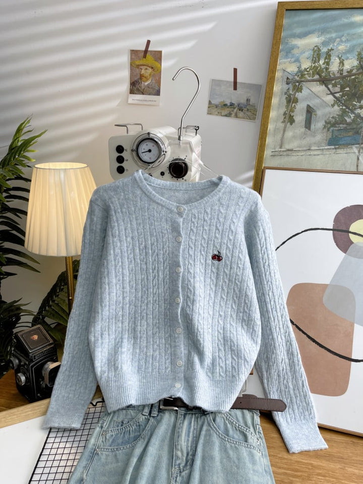 【outer】ニットカーデ　M26679