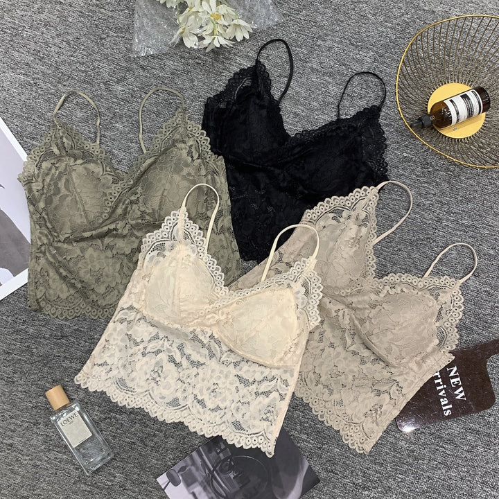【tops】レースカップ付きキャミソール　M29716