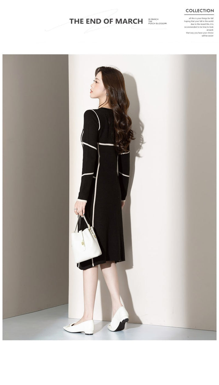 【dress】ニットワンピース　M26604