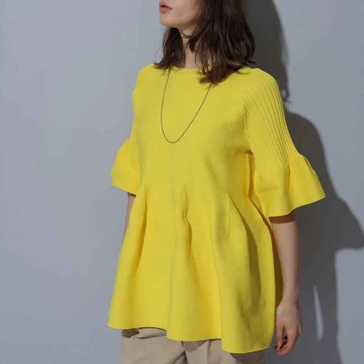 【tops】アンブレラスリーブトップス　N-1649