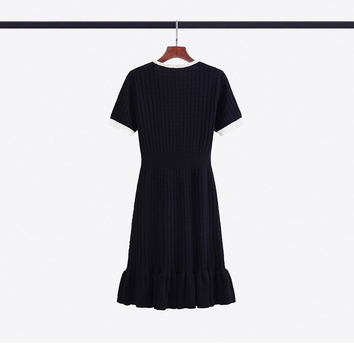 【dress】薄手ニットワンピース　M29749