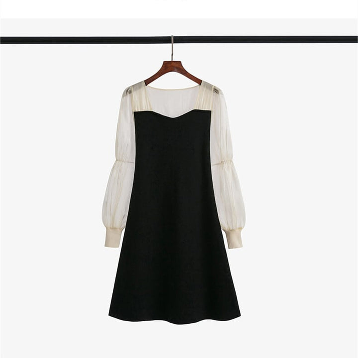 【dress】切り替えワンピース　M25518