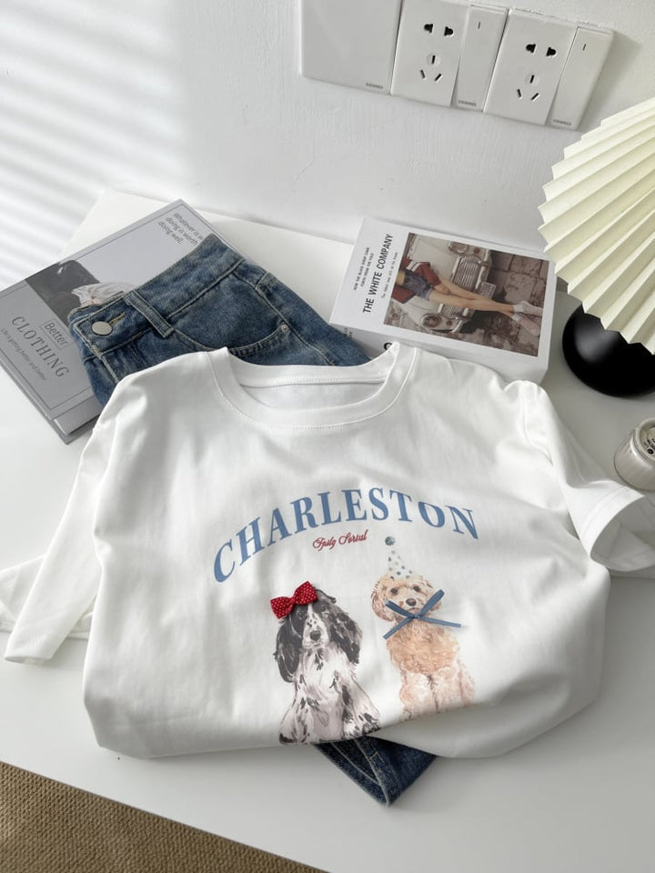 【tops】カートゥーンTシャツ　M29929