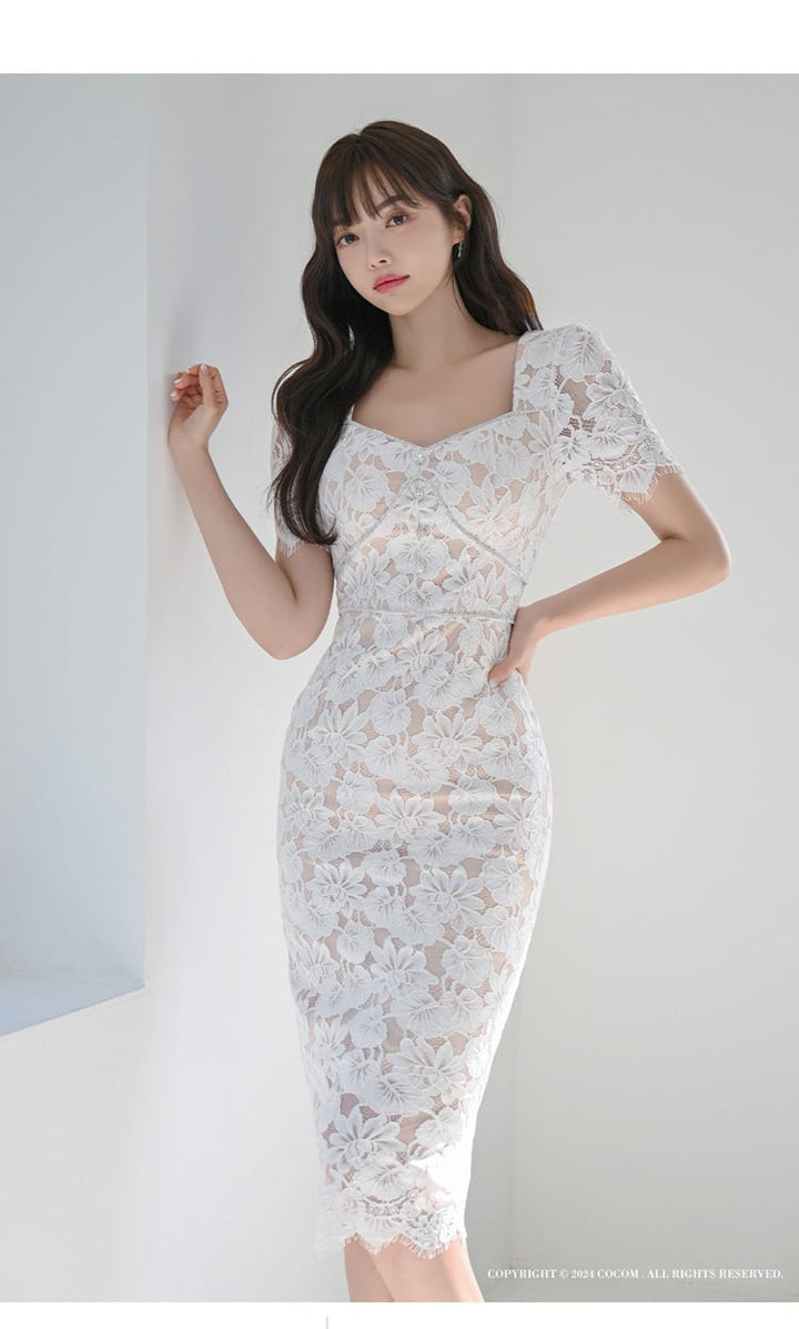 【dress】レースワンピース　M24322