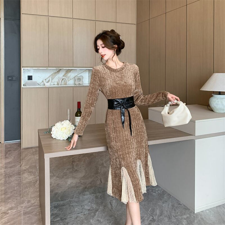 【dress】マーメイドワンピース　M19087