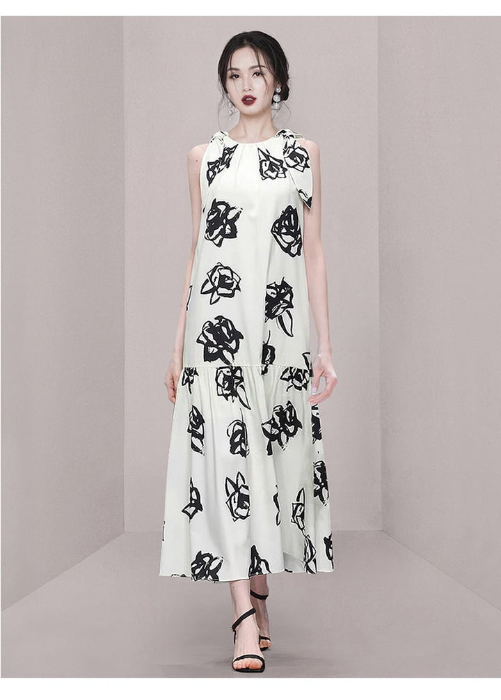 【dress】ノースリーブワンピース　M24357