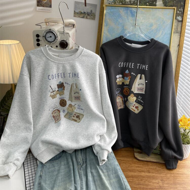 【tops】プリントプルオーバー　M26574