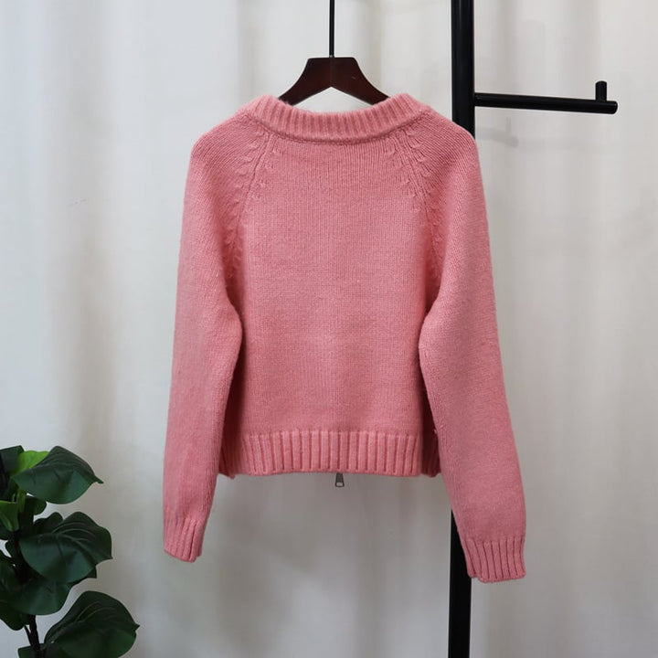 【outer】ニットカーデ　M25472