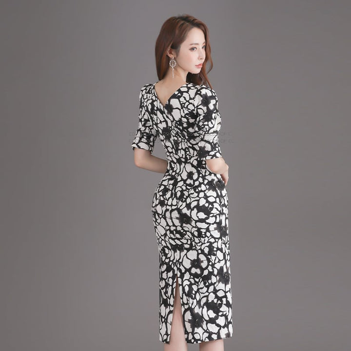 【dress】プリントワンピース　M23961