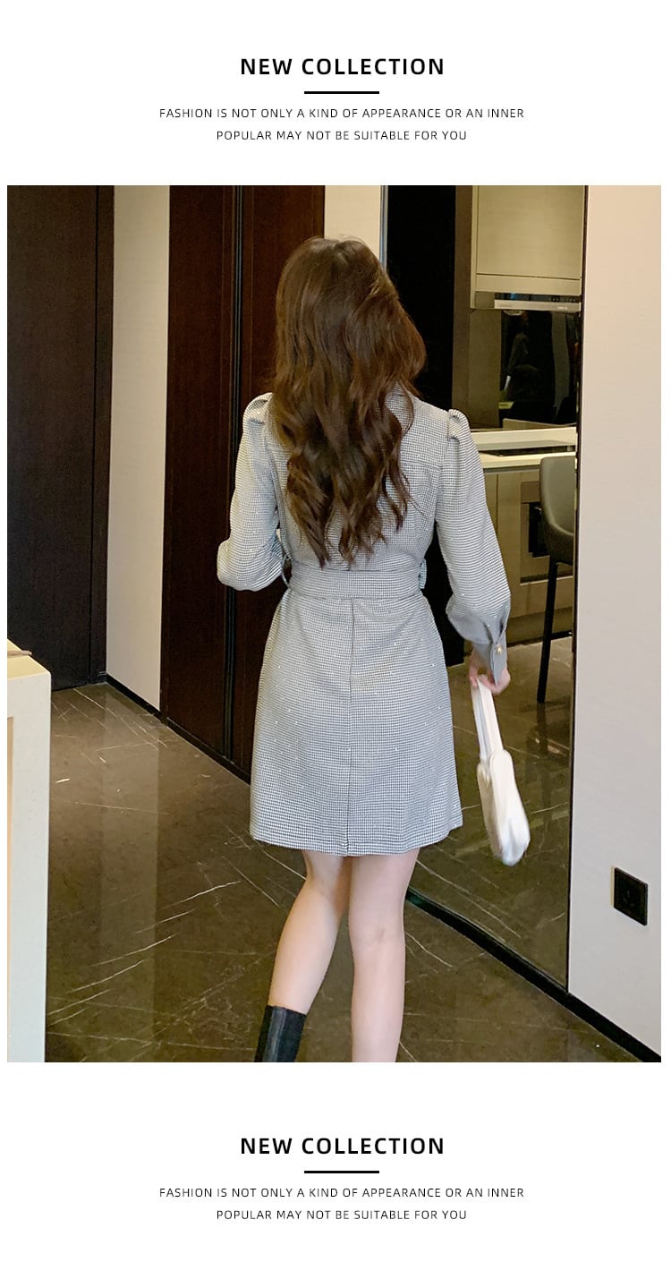 【dress】人気上昇中 chicファッションデートワンピース　M17479