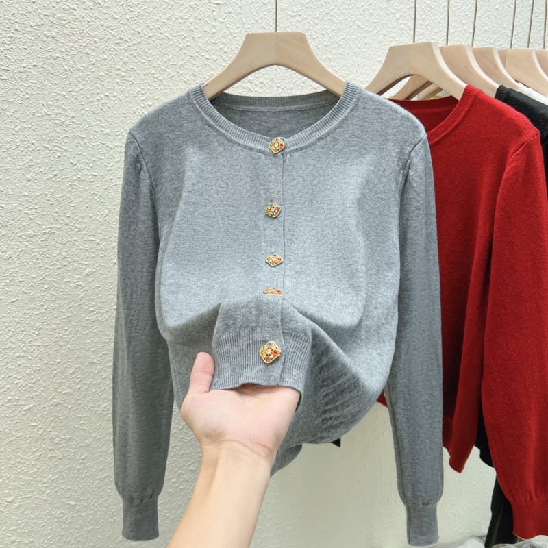 【outer】ニットカーデ　M26512