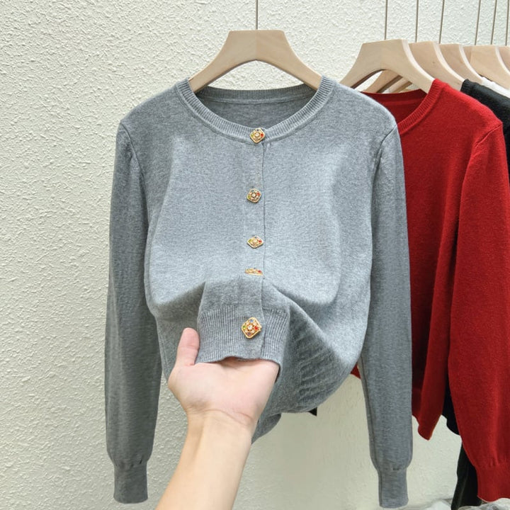 【outer】ニットカーデ　M26512