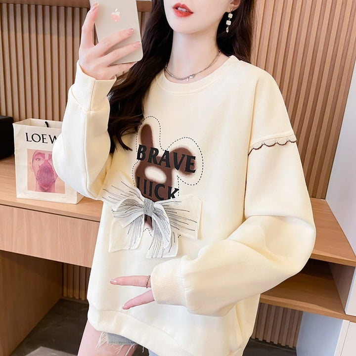 【tops】レースプルオーバー　M26560
