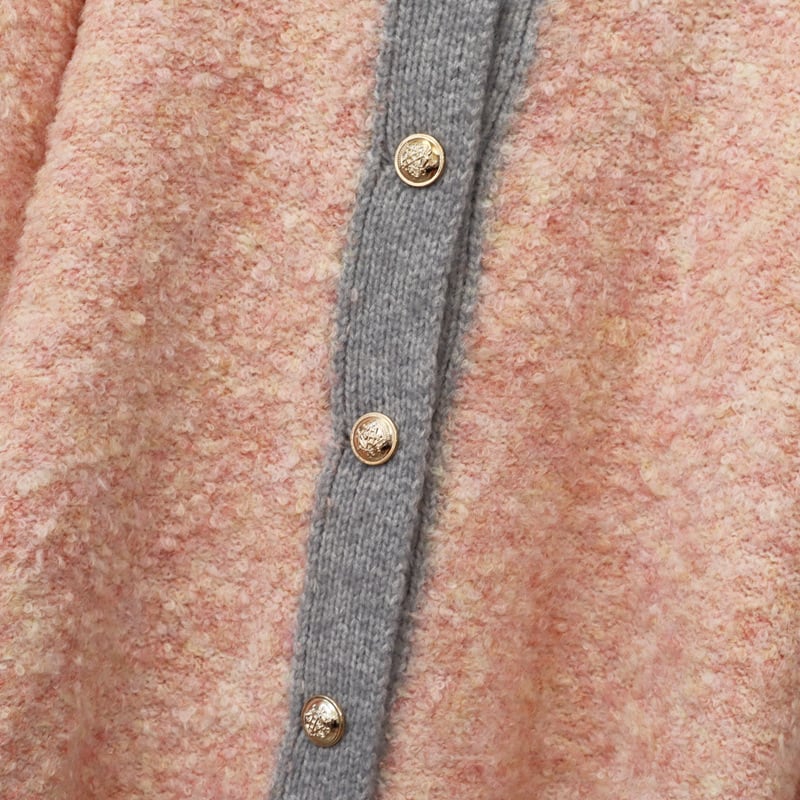 【outer】ニットカーデ　M25394