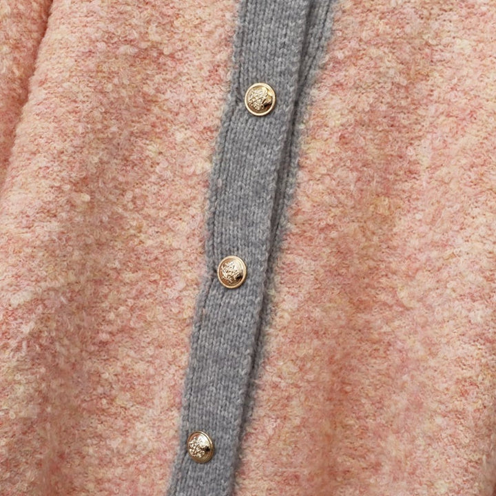 【outer】ニットカーデ　M25394