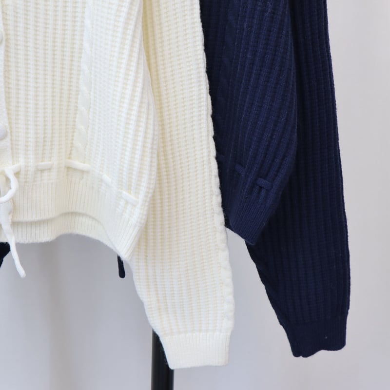 【outer】ニットカーデ　M26657