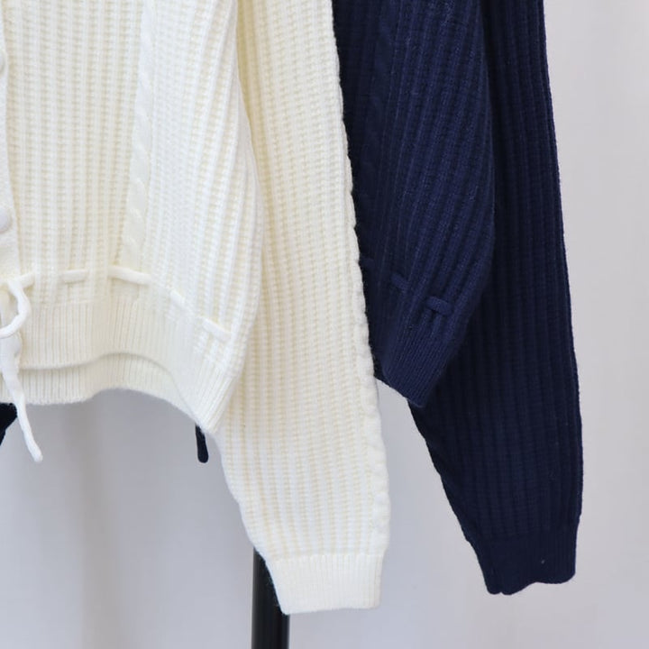 【outer】ニットカーデ　M26657