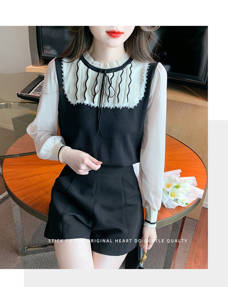【tops】チュールシャツトップス　M20997