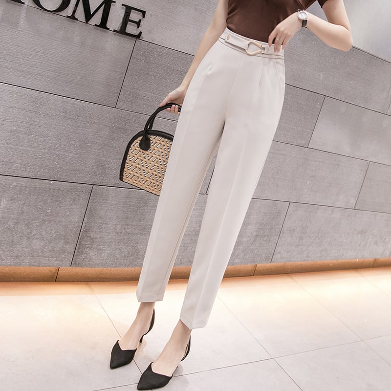 【bottoms】ストレートパンツ　M24603