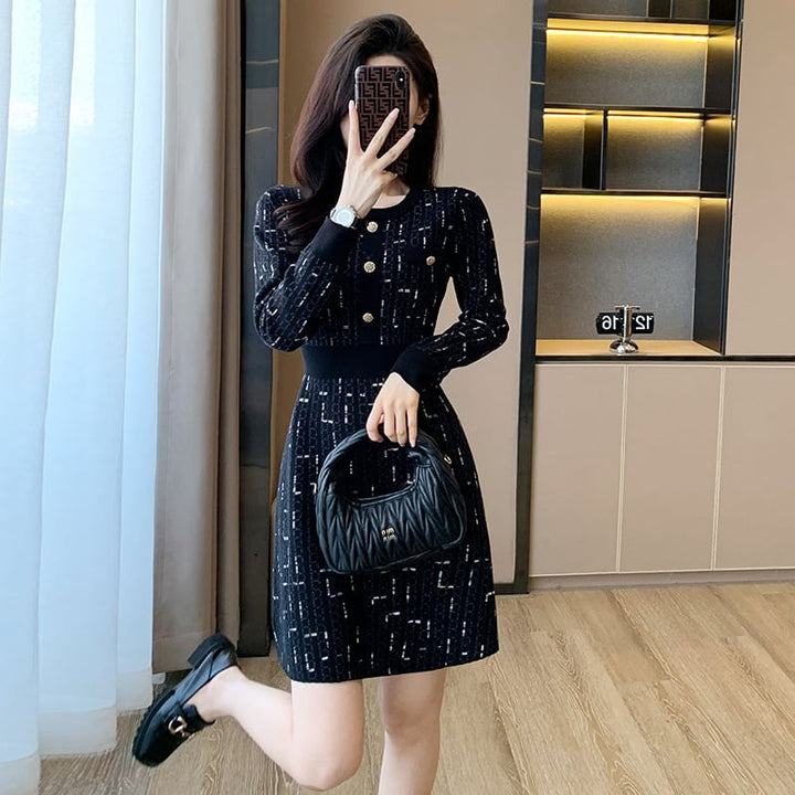 【dress】ニットワンピース　M25461