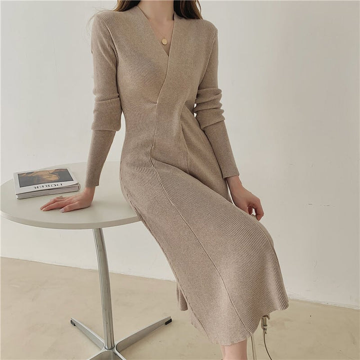 【dress】ニットワンピース　M25539