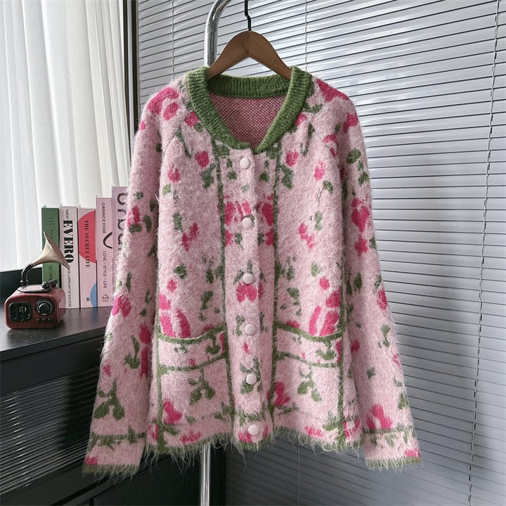 【outer】ニットカーディガン　N2708