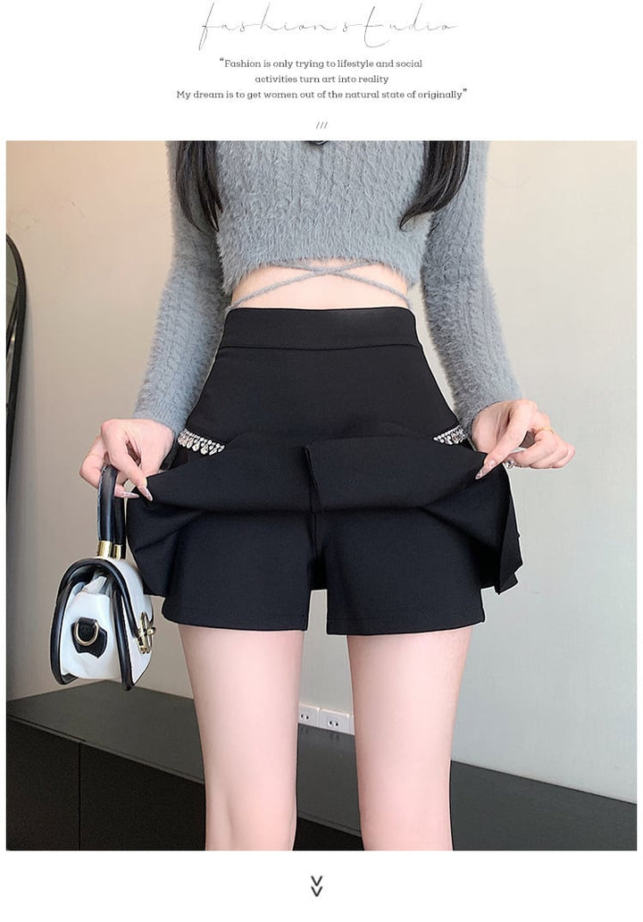 【bottoms】キュロットパンツ　 M26582