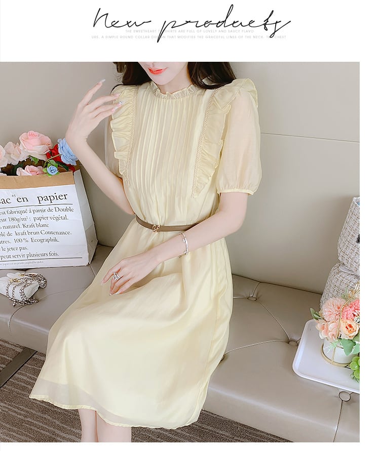 【dress】細身効果抜群♪エレガントデートワンピース　M17294