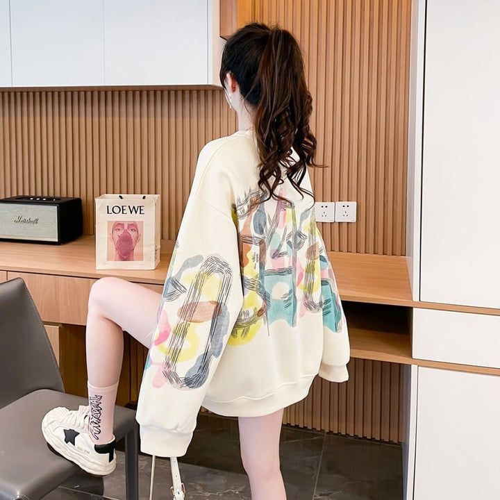 【tops】プリントプルオーバー　M26563