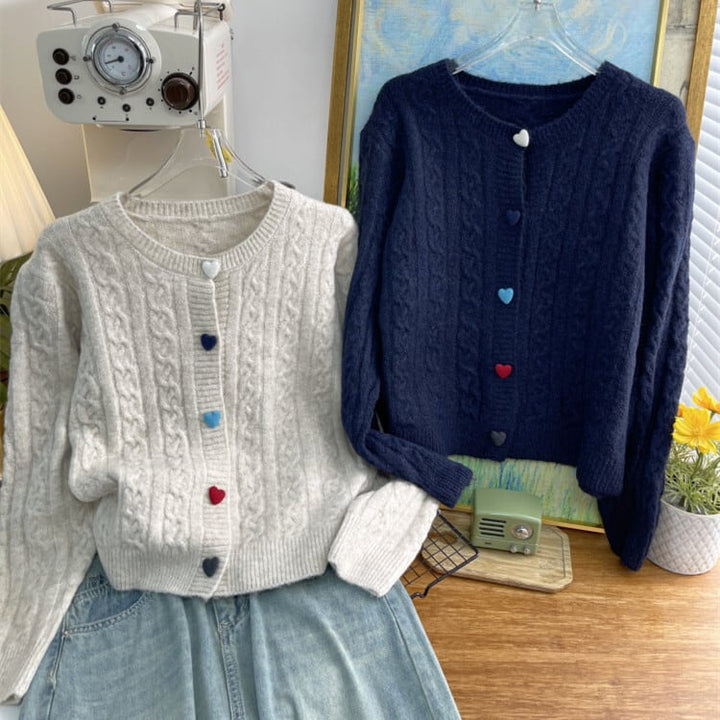 【outer】ニットカーデ　M26473