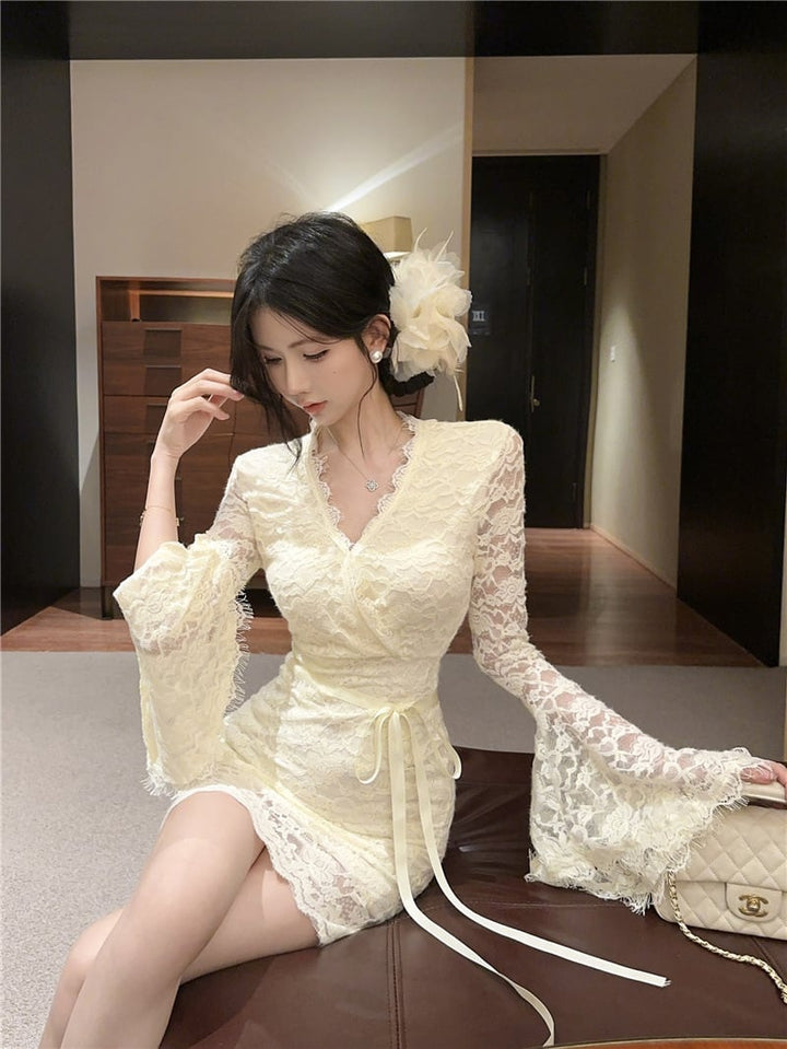 【dress】レースデートワンピース　M28164