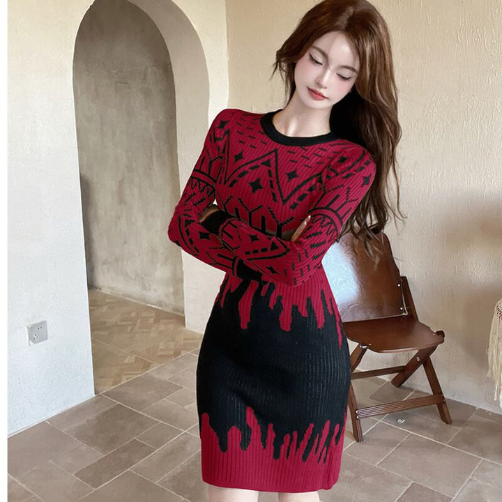 【dress】ニットワンピース　M27816