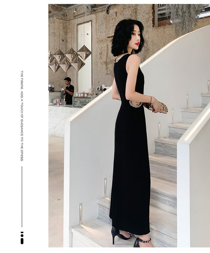 【dress】ウエストカットワンピース　M24191