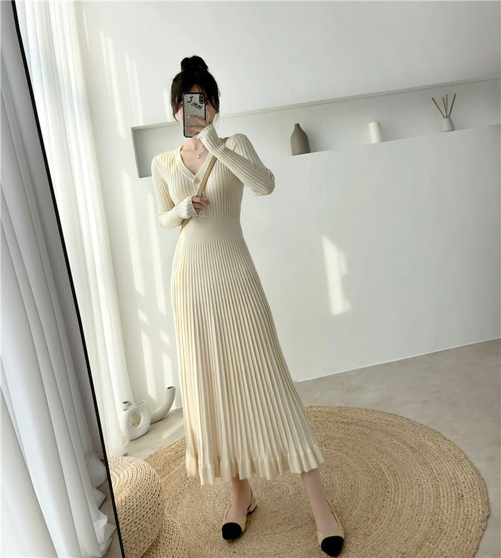 【dress】ニットワンピース　M25489