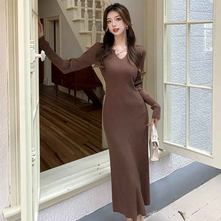 【dress】ニットワンピース　M25660