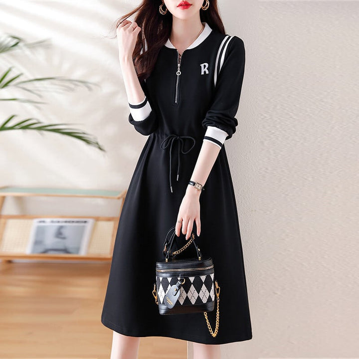 【dress】ファスナーワンピース　M21352