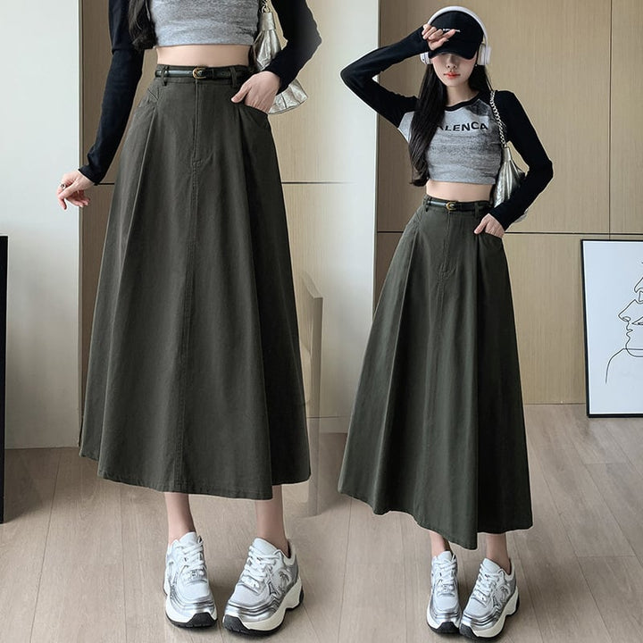 【bottoms】デニムスカート　M28727