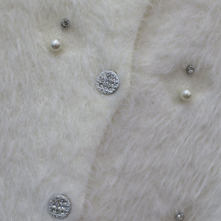 【outer】シャギーニットカーデ　M25433