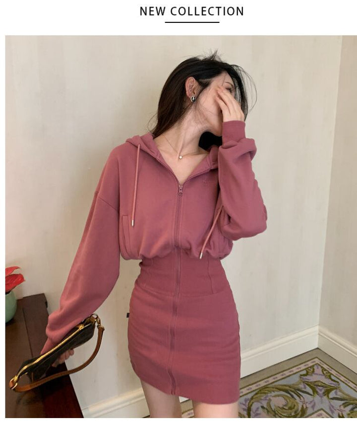 【dress】フード付きワンピース　M18720
