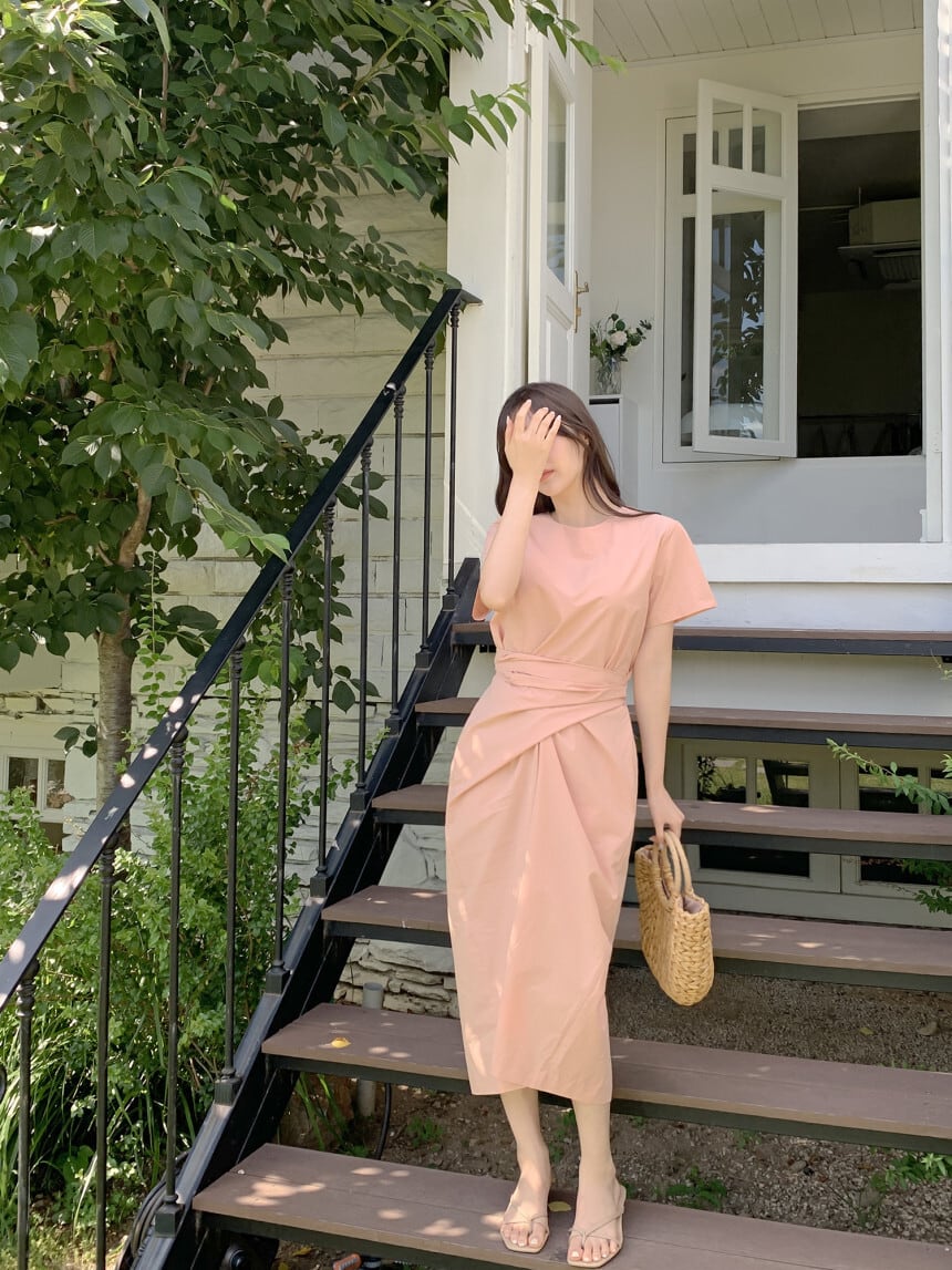 【dress】無地ワンピース　M24810