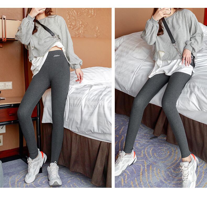 【bottoms】秋冬レディース暖かい保温防寒ズボンスキニー美脚レギンス　N2954