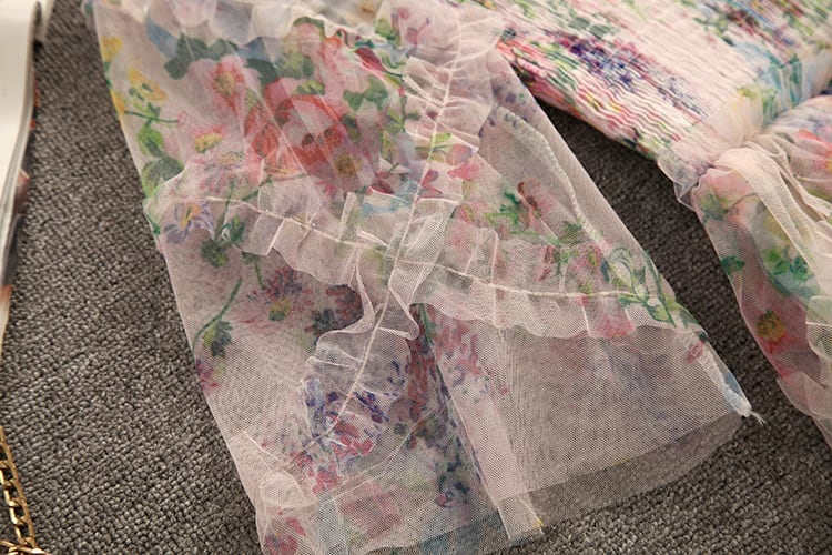 【dress】人気を独占中 エレガント花柄ワンピースオシャレ　M17193